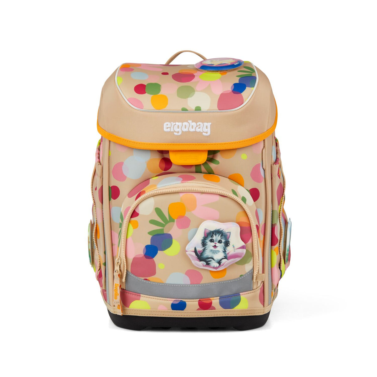 Schulranzen-Set CUBO Flower PowBär 6-teilig, 25/26
