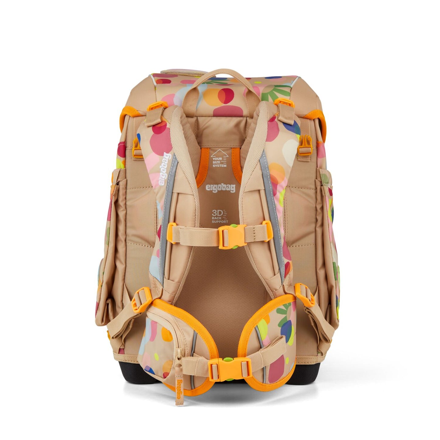 Schulranzen-Set CUBO Flower PowBär 6-teilig, 25/26