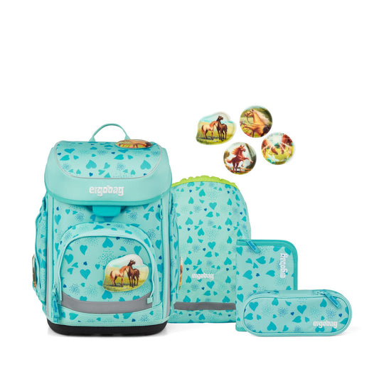 Schulranzen-Set CUBO ReitBärtraum 5-teilig