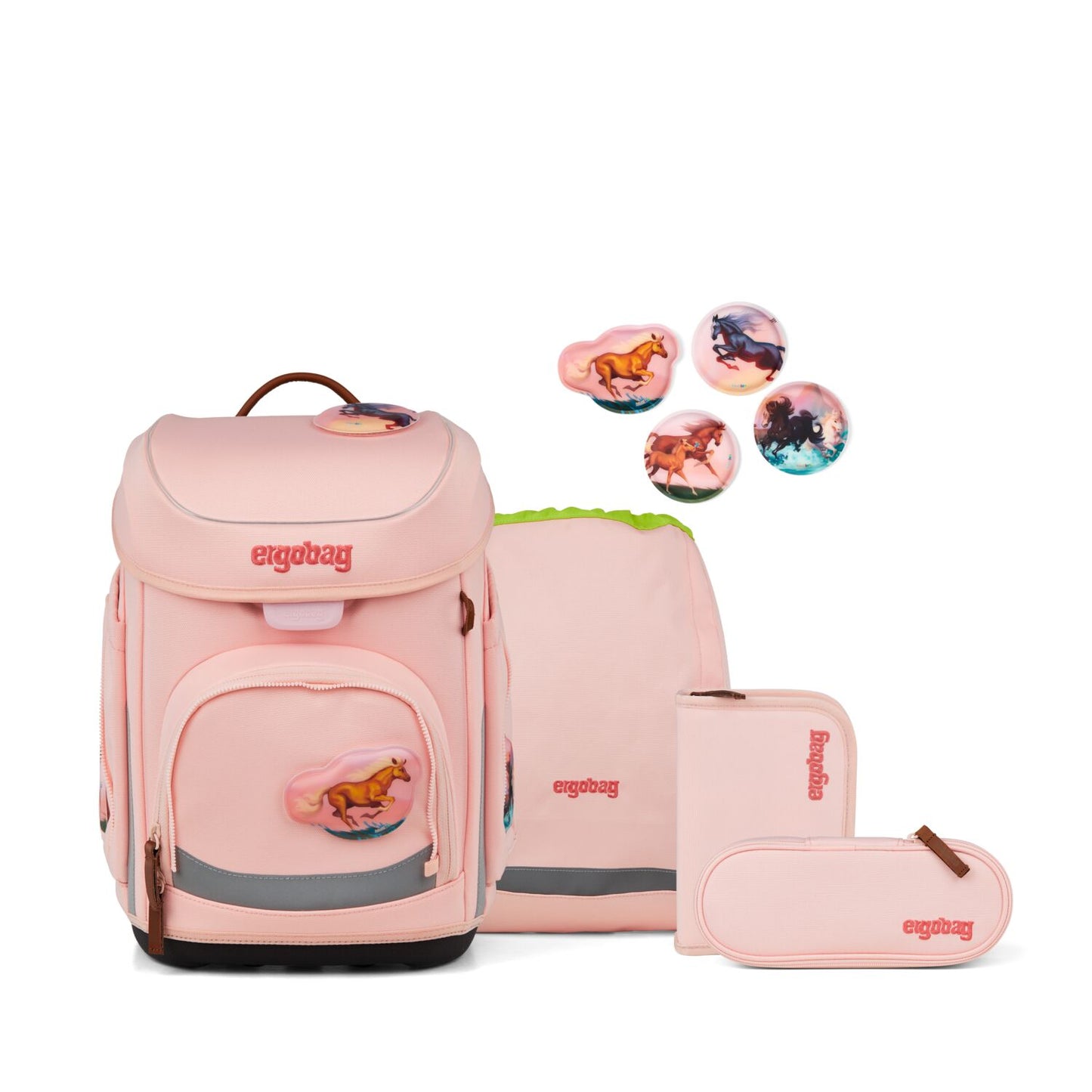 Schulranzen-Set CUBO Unzähmbär 5-teilig