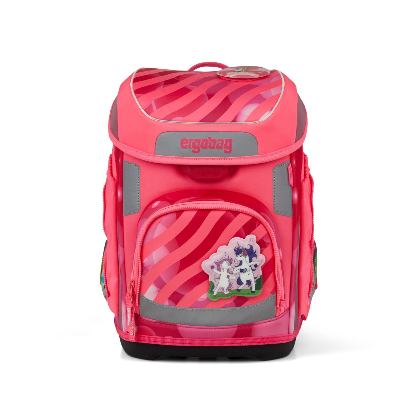 Schulranzen-Set CUBO KuntBärbuntes Einhorn 5-teilig, 25/26