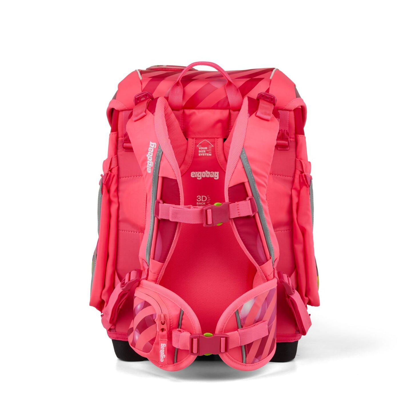 Schulranzen-Set CUBO KuntBärbuntes Einhorn 5-teilig, 25/26