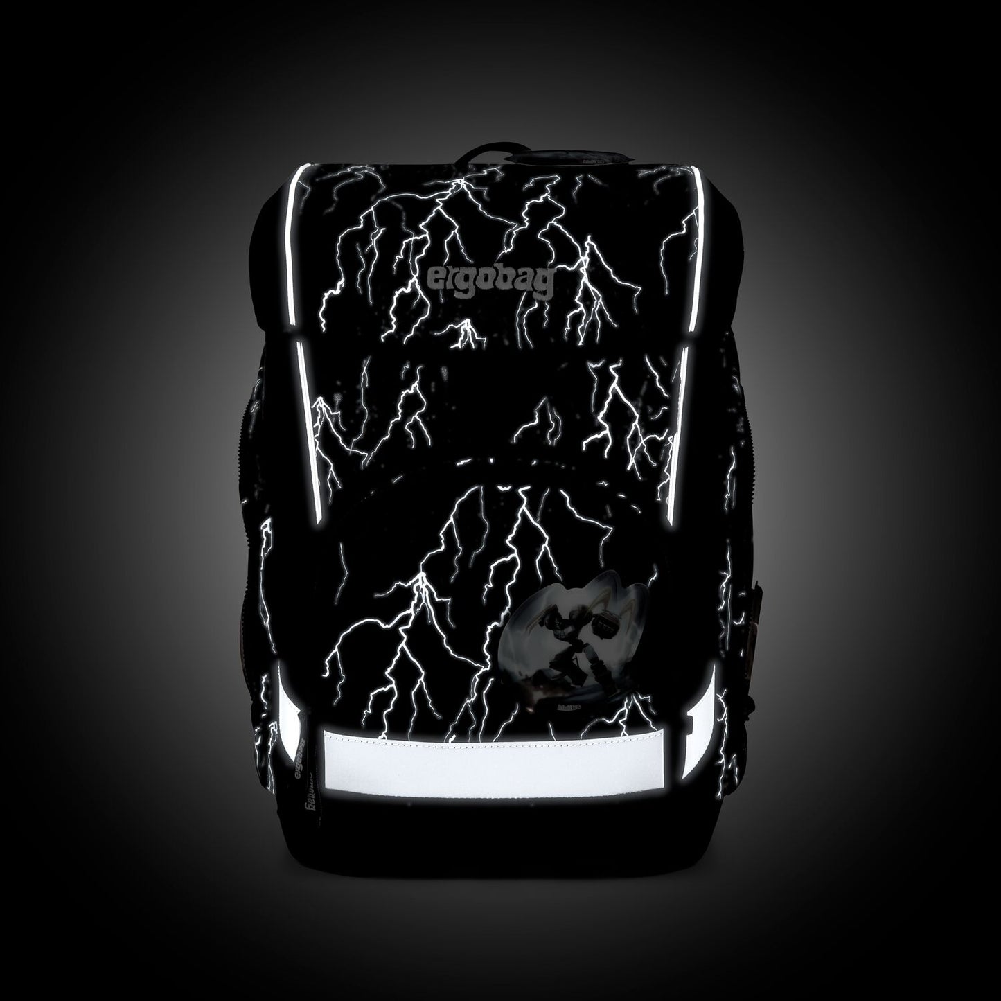 Schulranzen-Set CUBO LIGHT Super ReflektBär 5-teilig, 25/26