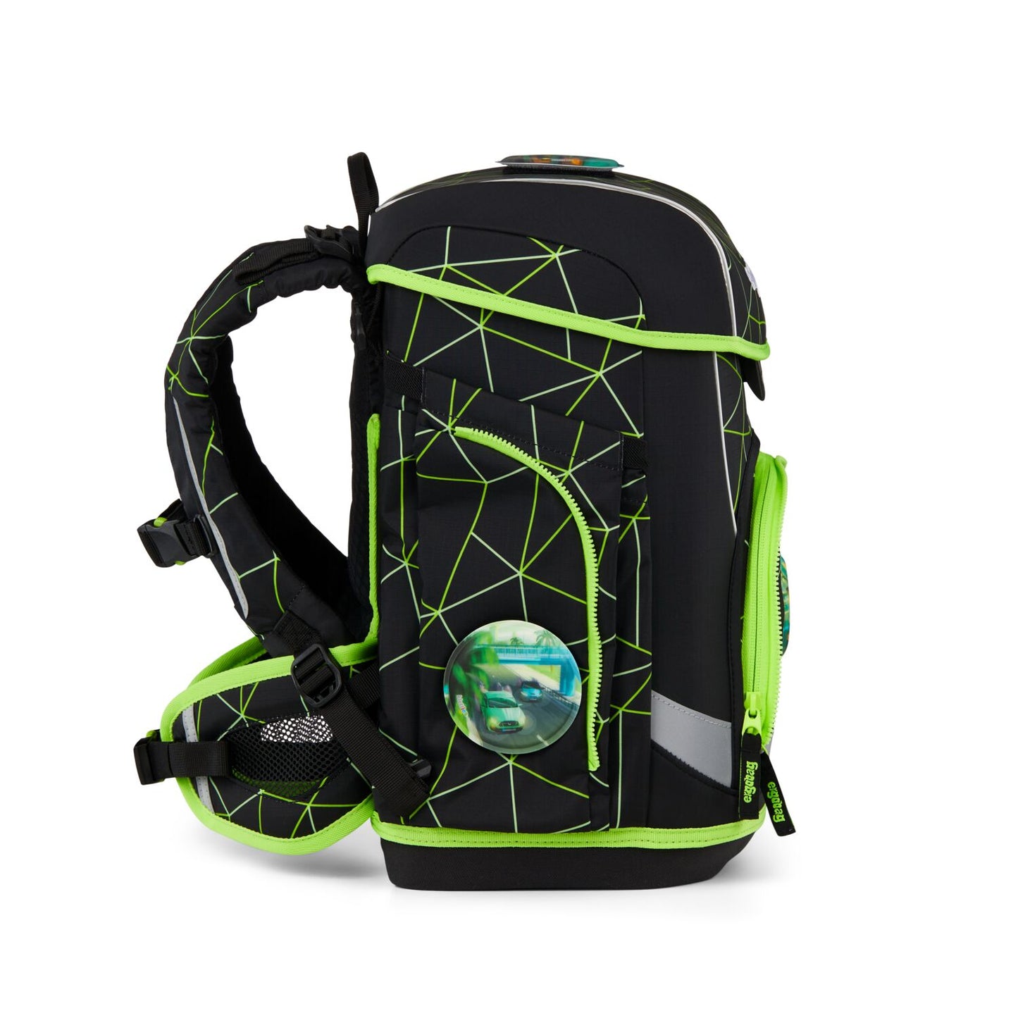 Schulranzen-Set CUBO LIGHT CyBär Race 6-teilig, 25/26