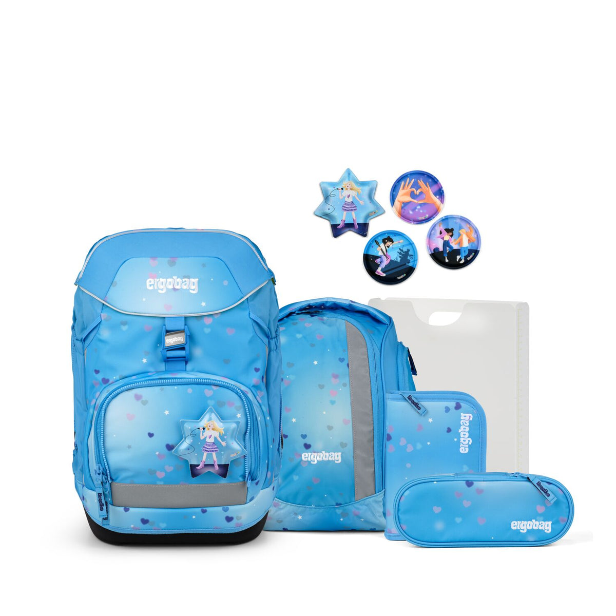 Schulranzen-Set PACK BühnenfieBär 6-teilig
