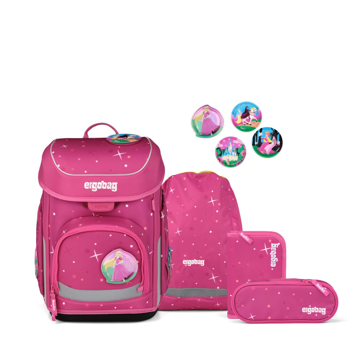 Schulranzen-Set CUBO ZauBärschloss 5-teilig