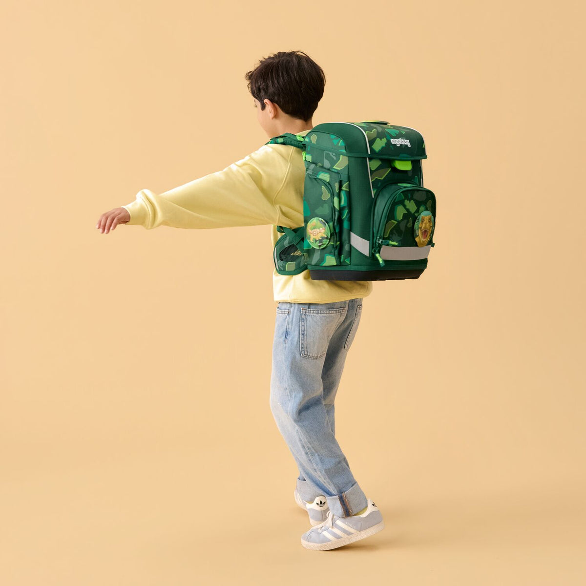 Schulranzen-Set CUBO LIGHT DinosauriBär 5-teilig