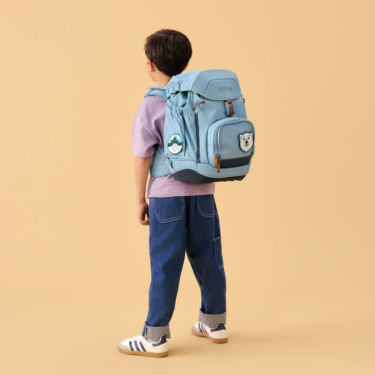 Schulranzen-Set PACK FährtenlesBär 6-teilig