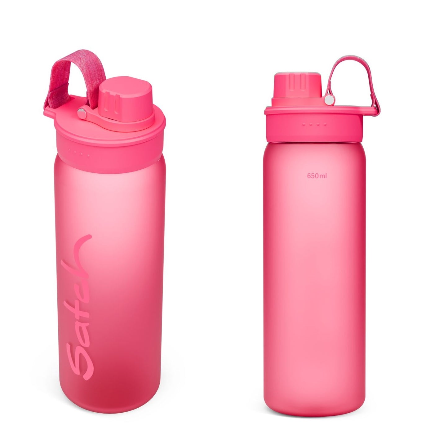 Sport Trinkflasche Pink, 650 ml