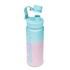 Edelstahl Trinkflasche 0,5 l Light Blue Graffiti