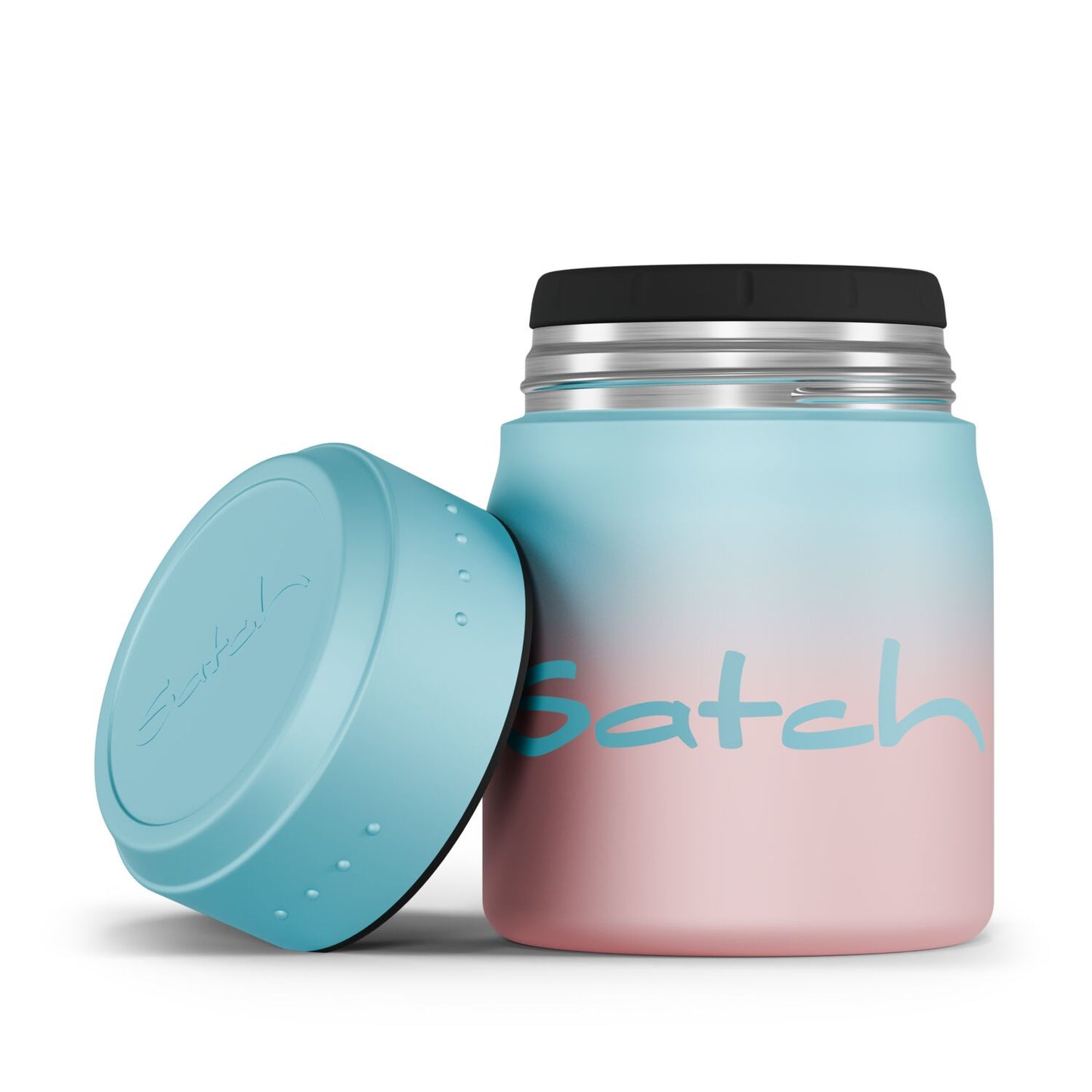 Thermo Lunchbox Light Blue Graffiti, 500 ml