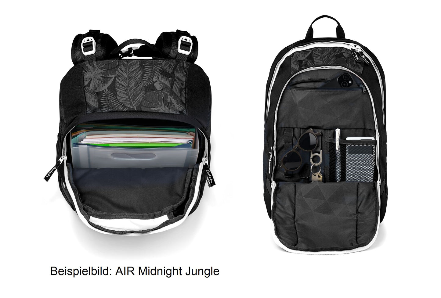 Schulrucksack-Set AIR Seismic Pink 2-teilig