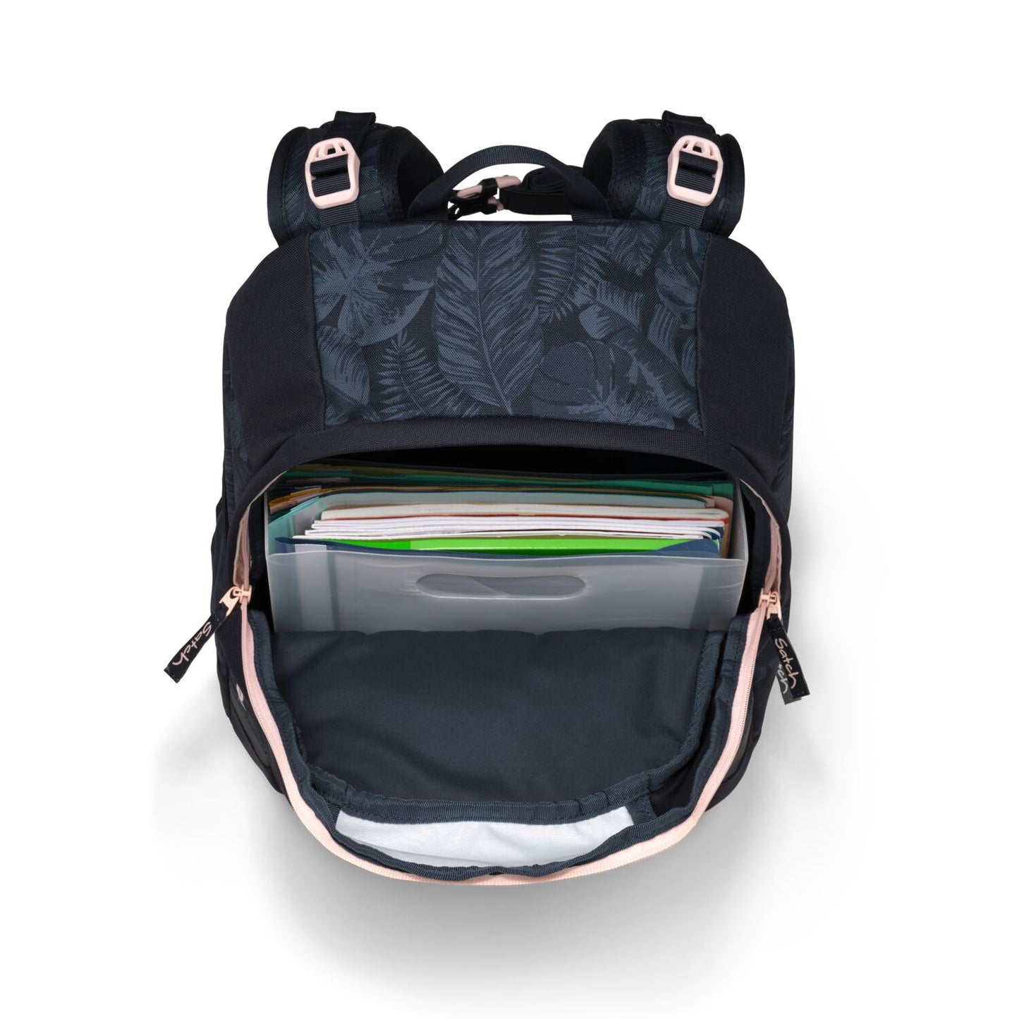 Schulrucksack-Set AIR Midnight Jungle 3-teilig