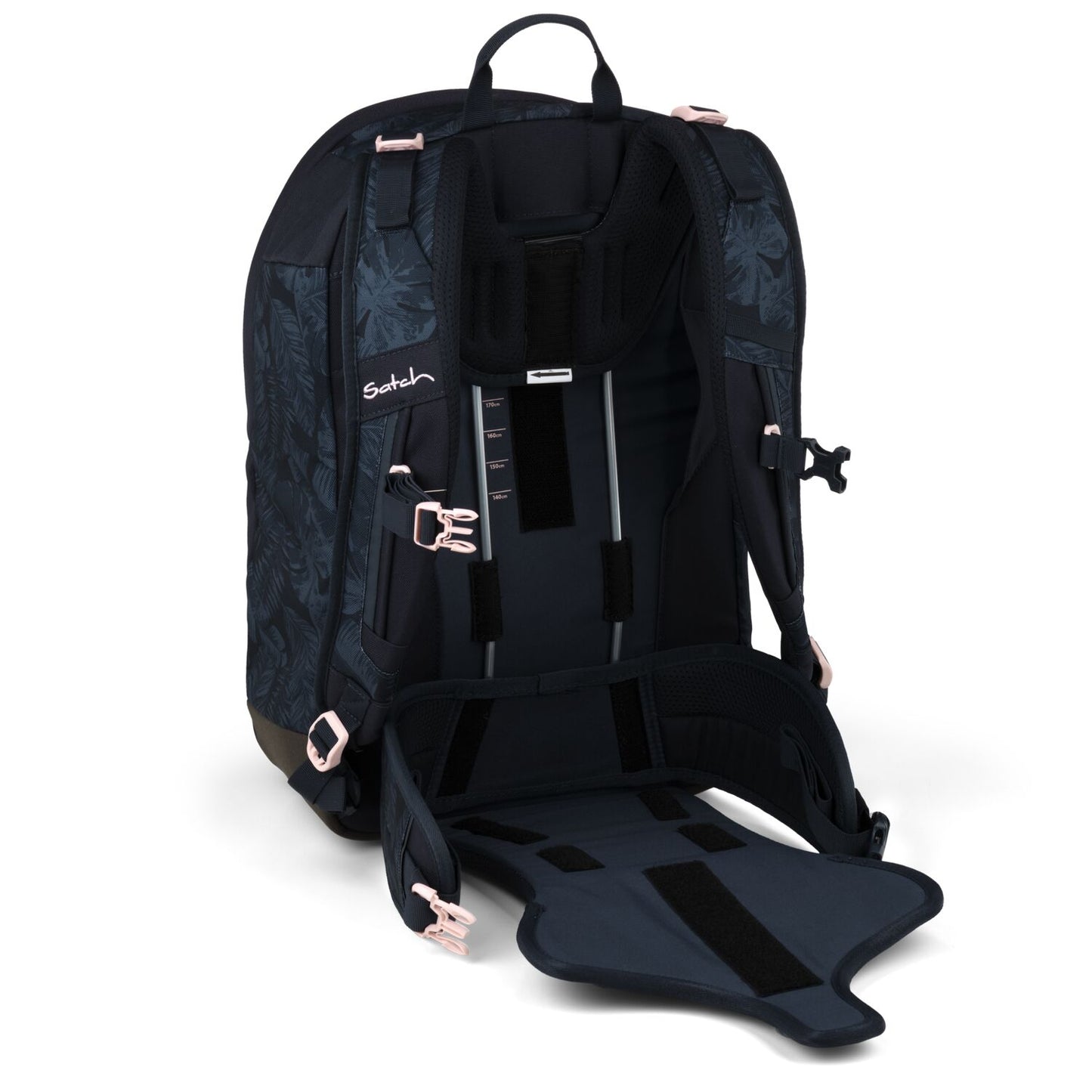 Schulrucksack-Set AIR Midnight Jungle 3-teilig