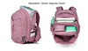 Schulrucksack-Set MATCH Midnight Jungle 3-teilig