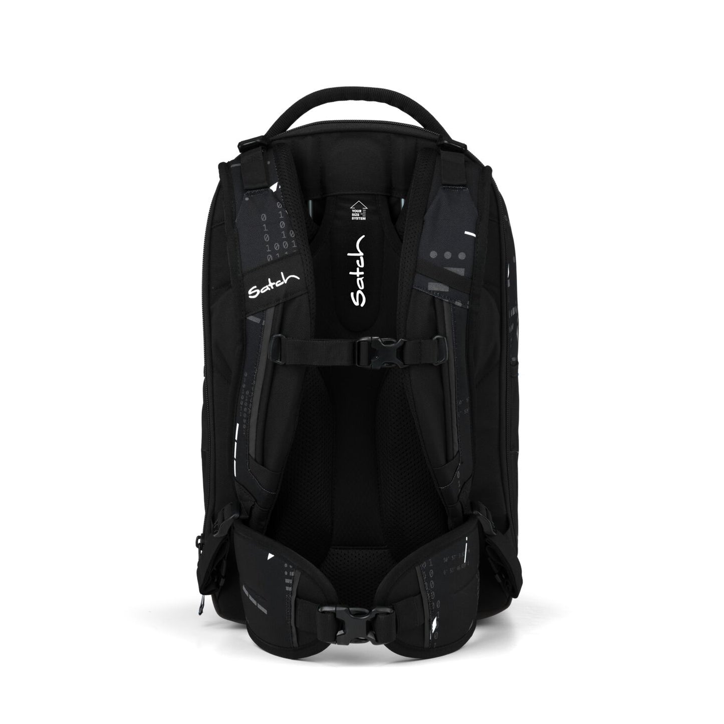 Schulrucksack-Set MATCH PLUS Ninja Matrix 3-teilig