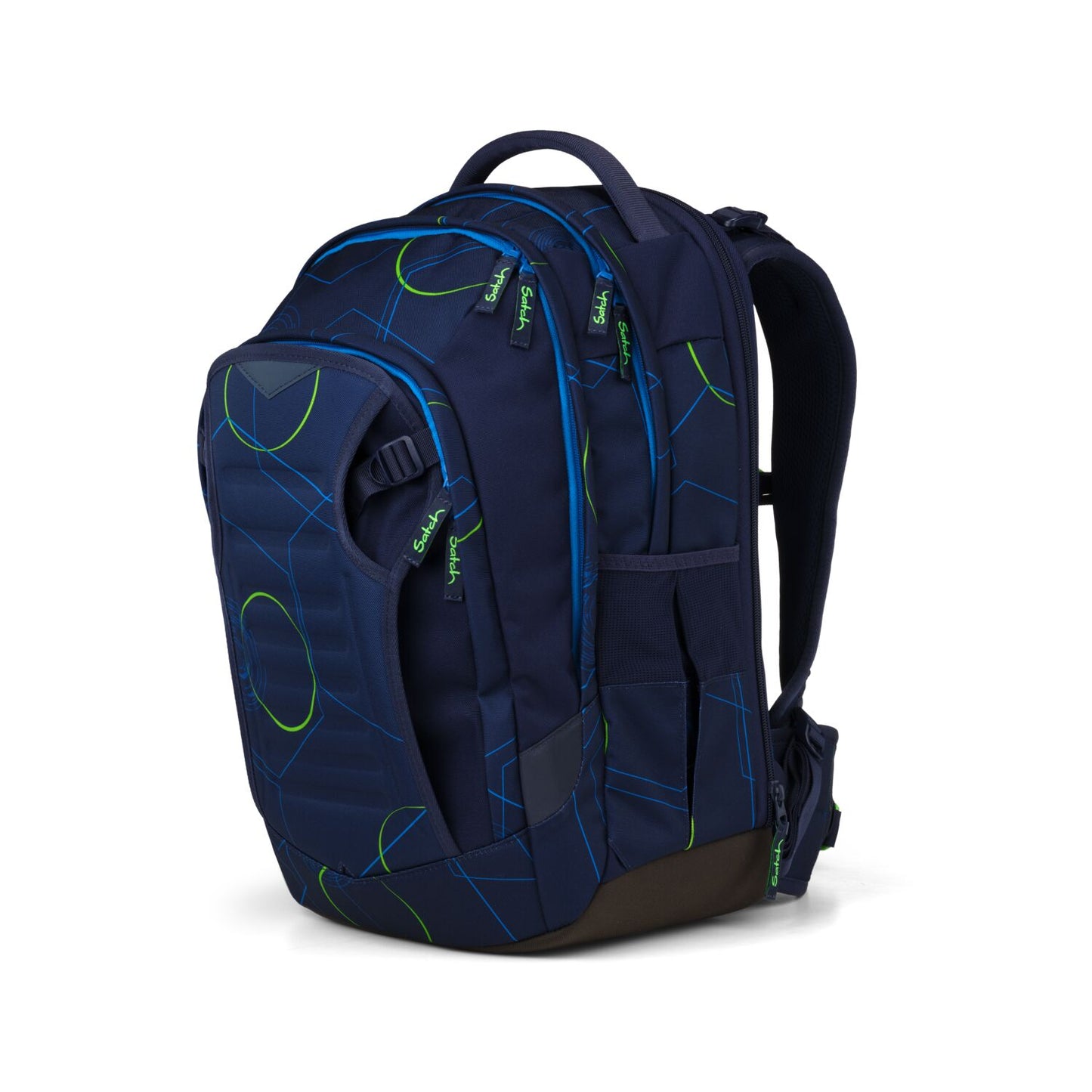 Schulrucksack-Set MATCH PLUS Blue Tech 3-teilig