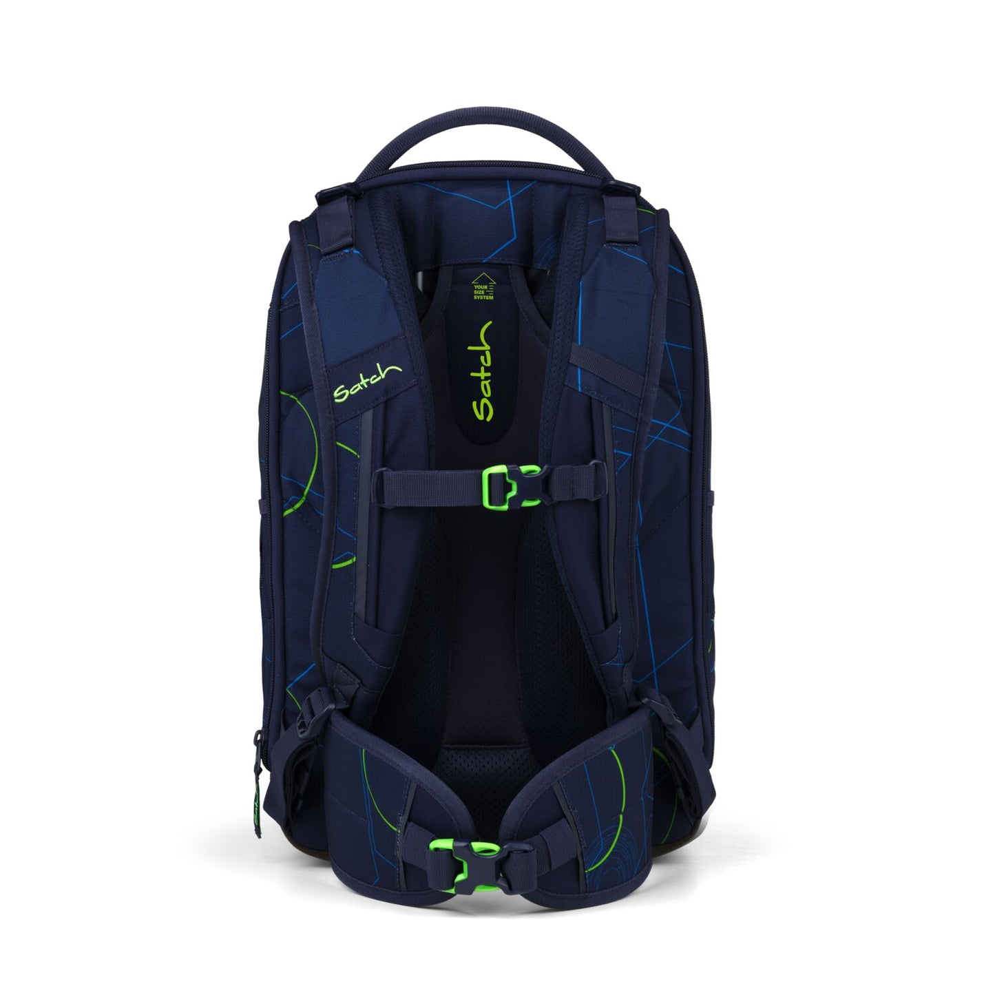 Schulrucksack-Set MATCH PLUS Blue Tech 2-teilig