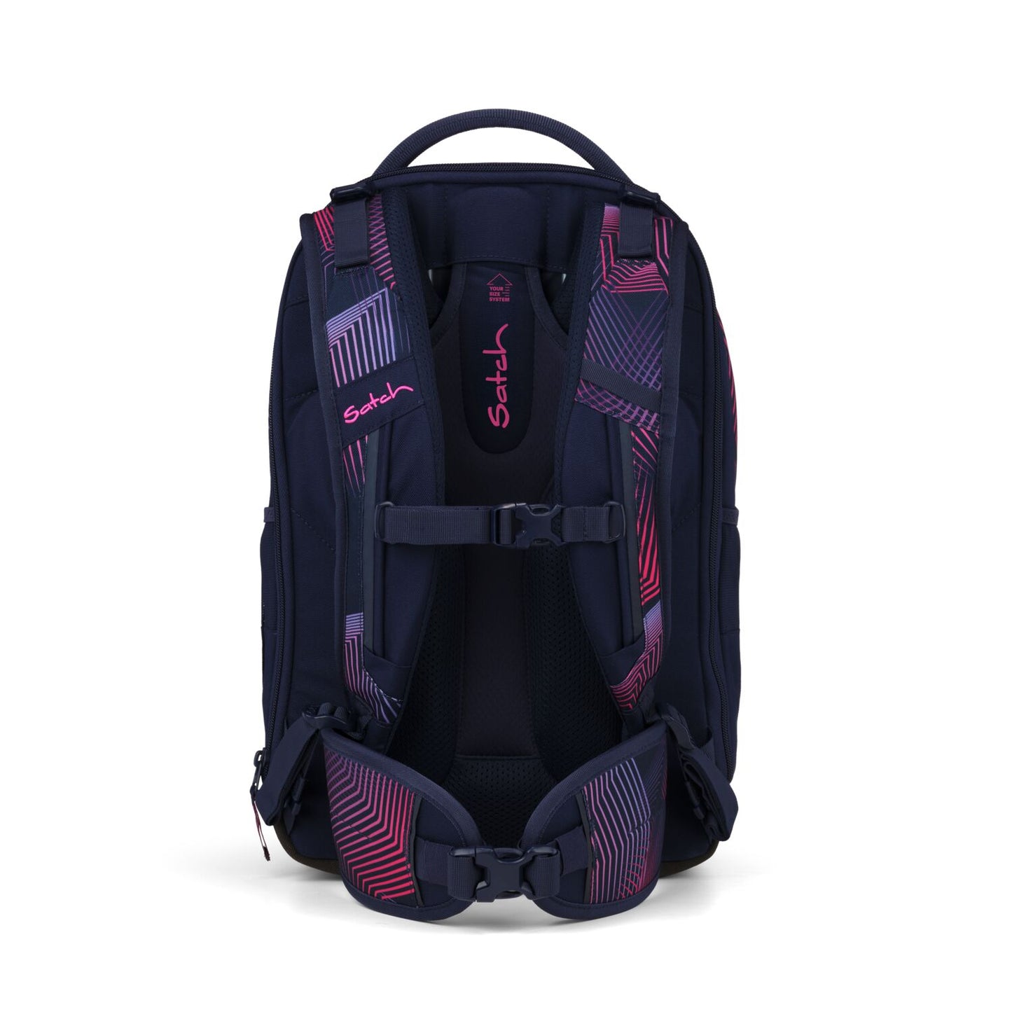 Schulrucksack-Set MATCH PLUS Seismic Pink 3-teilig