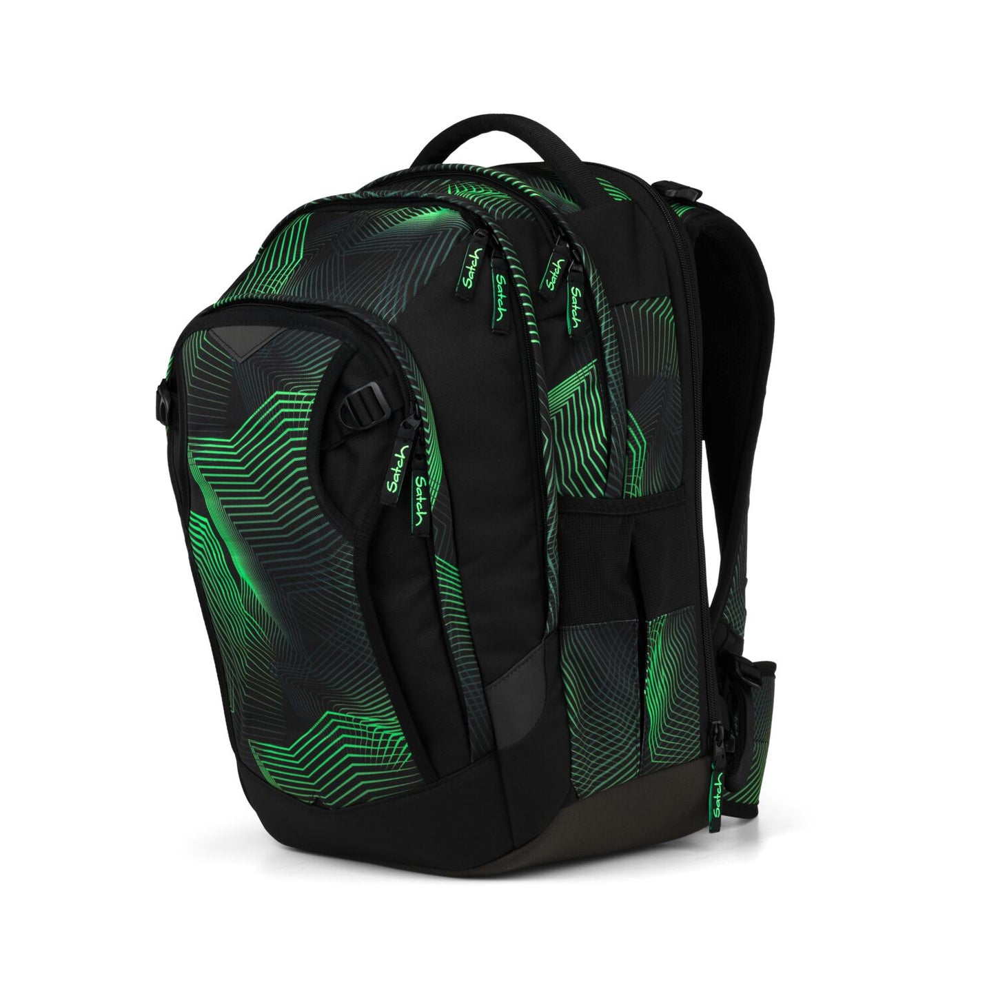 Schulrucksack-Set MATCH PLUS Seismic Green 2-teilig