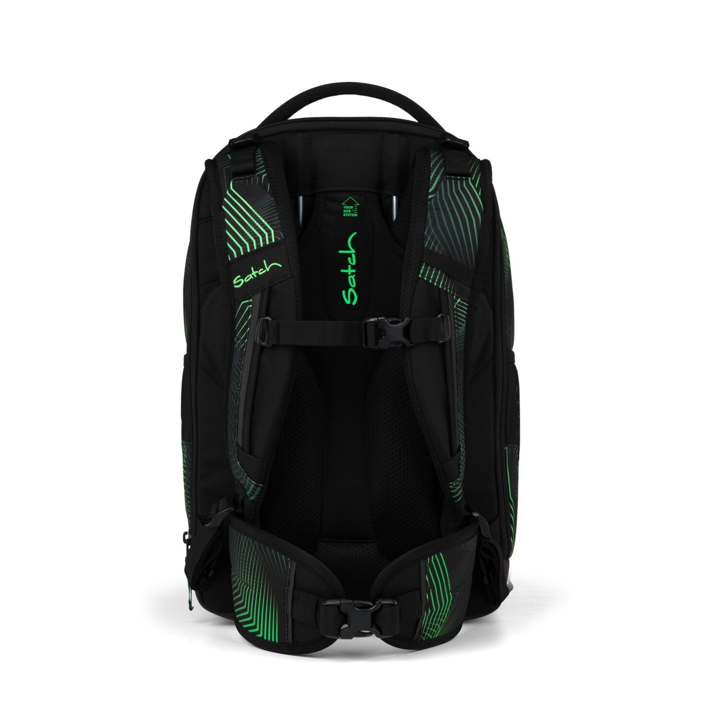 Schulrucksack-Set MATCH PLUS Seismic Green 3-teilig