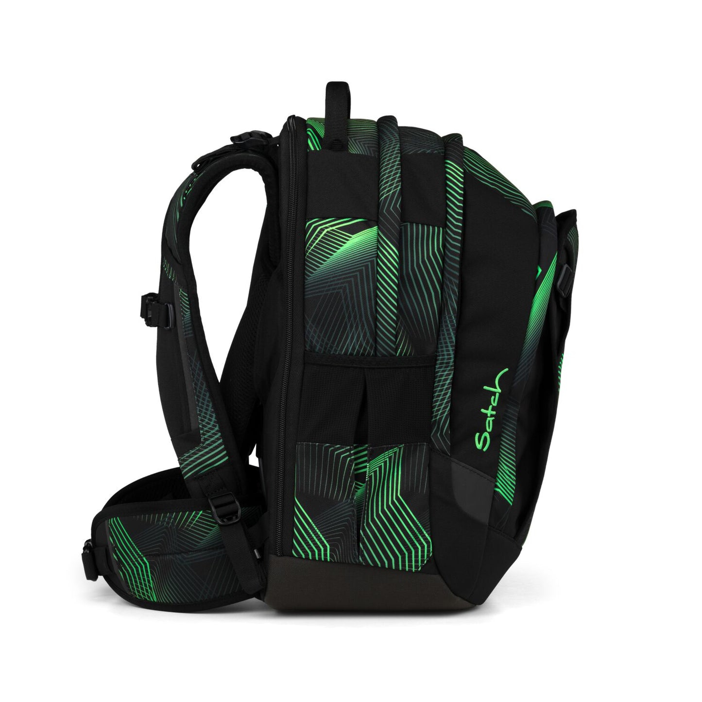 Schulrucksack-Set MATCH PLUS Seismic Green 3-teilig