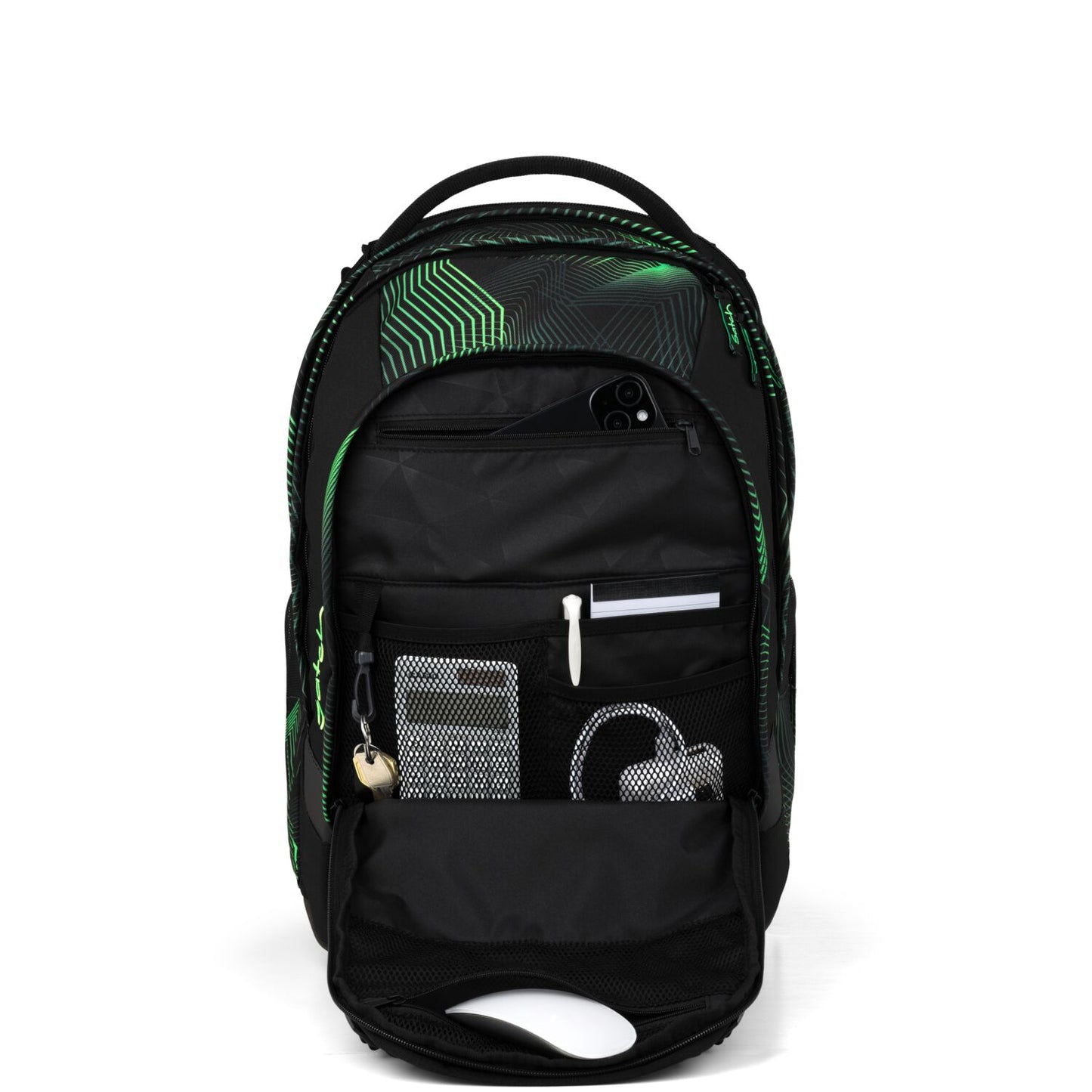 Schulrucksack-Set MATCH PLUS Seismic Green 2-teilig
