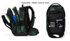 Schulrucksack-Set MATCH PLUS Blackjack 3-teilig