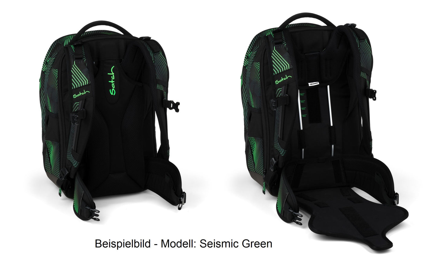 Schulrucksack-Set MATCH PLUS Blackjack 3-teilig