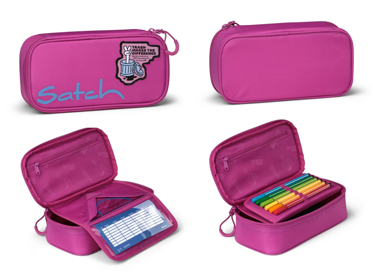 Schulrucksack PACK Fearless Pink, 3-teilig