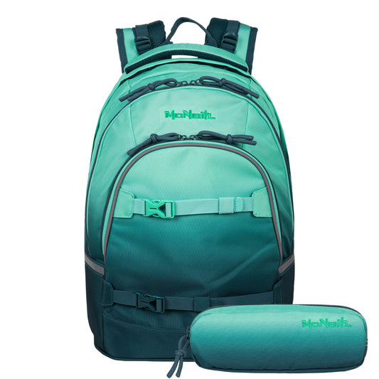 Schulrucksack MILO Blue Lagoon 2-teilig