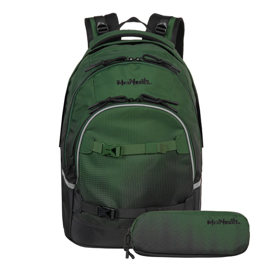 Schulrucksack MILO Grass 2-teilig