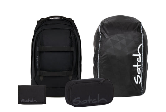 Schulrucksack-Set PACK Blackjack 4-teilig