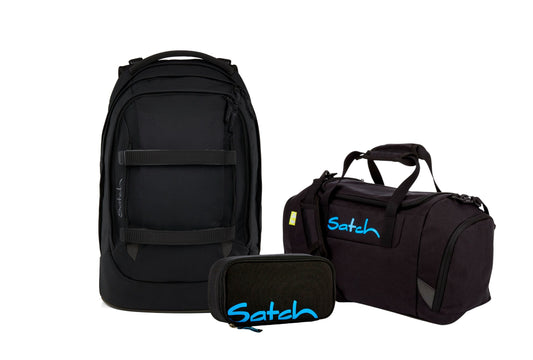Schulrucksack-Set PACK Blackjack 3-teilig
