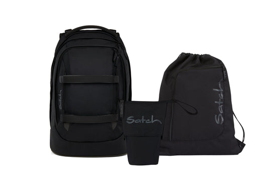 Schulrucksack-Set PACK Blackjack 3-teilig