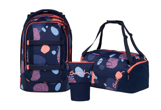 Schulrucksack-Set PACK Coral Reef 3-teilig