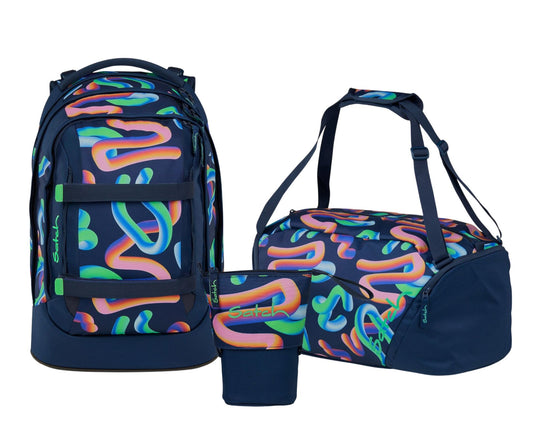 Schulrucksack-Set PACK Crazy Twist 3-teilig
