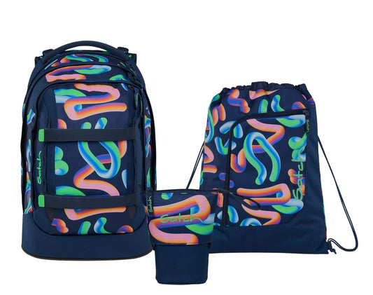 Schulrucksack-Set PACK Crazy Twist 3-teilig