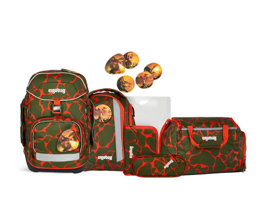 Schulranzen-Set PACK FeuerspeiBär 7-teilig, Kollektion 2023