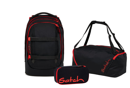 Schulrucksack-Set PACK Fire Phantom 3-teilig, Kollektion 2025