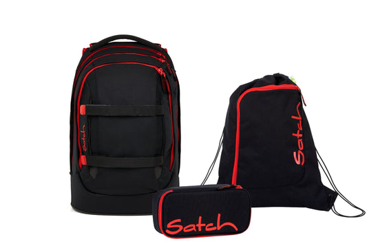 Schulrucksack-Set PACK Fire Phantom 3-teilig, Kollektion 2025