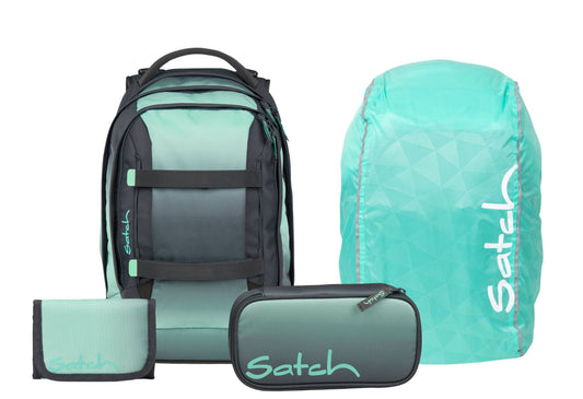 Schulrucksack-Set PACK Gradient Mint 4-teilig