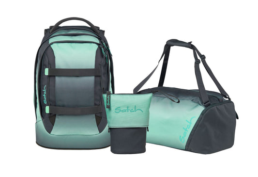 Schulrucksack-Set PACK Gradient Mint 3-teilig