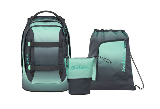 Schulrucksack-Set PACK Gradient Mint 3-teilig