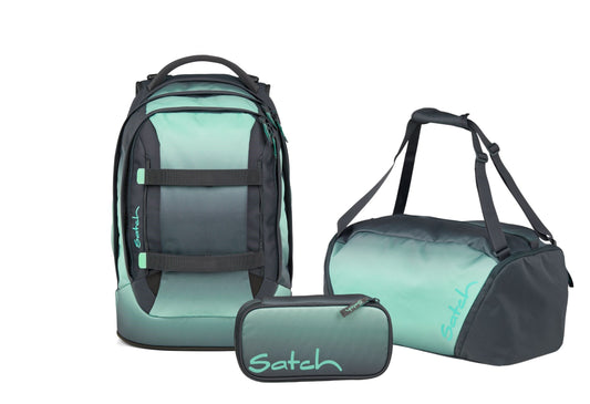 Schulrucksack-Set PACK Gradient Mint 3-teilig
