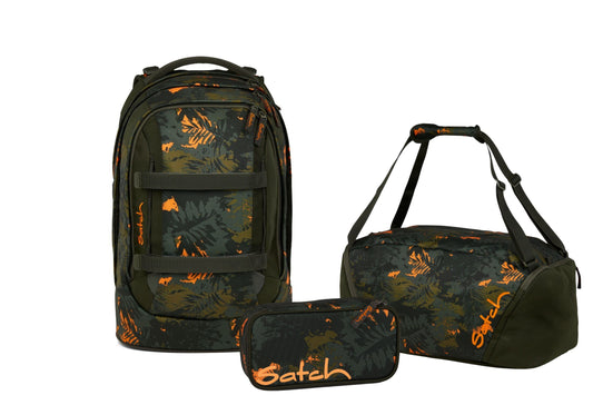 Schulrucksack-Set PACK Jurassic Jungle 3-teilig, Kollektion 2025
