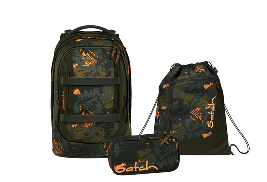 Schulrucksack-Set PACK Jurassic Jungle 3-teilig, Kollektion 2025