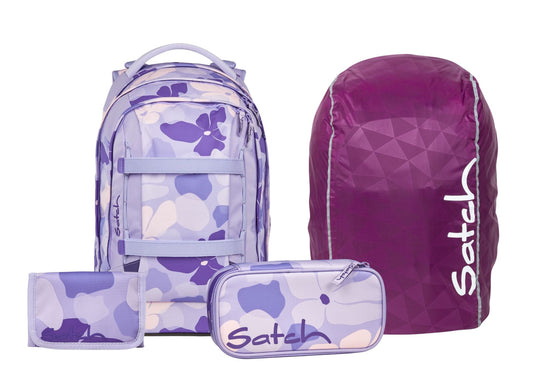 Schulrucksack-Set PACK Lilac Blossom 4-teilig
