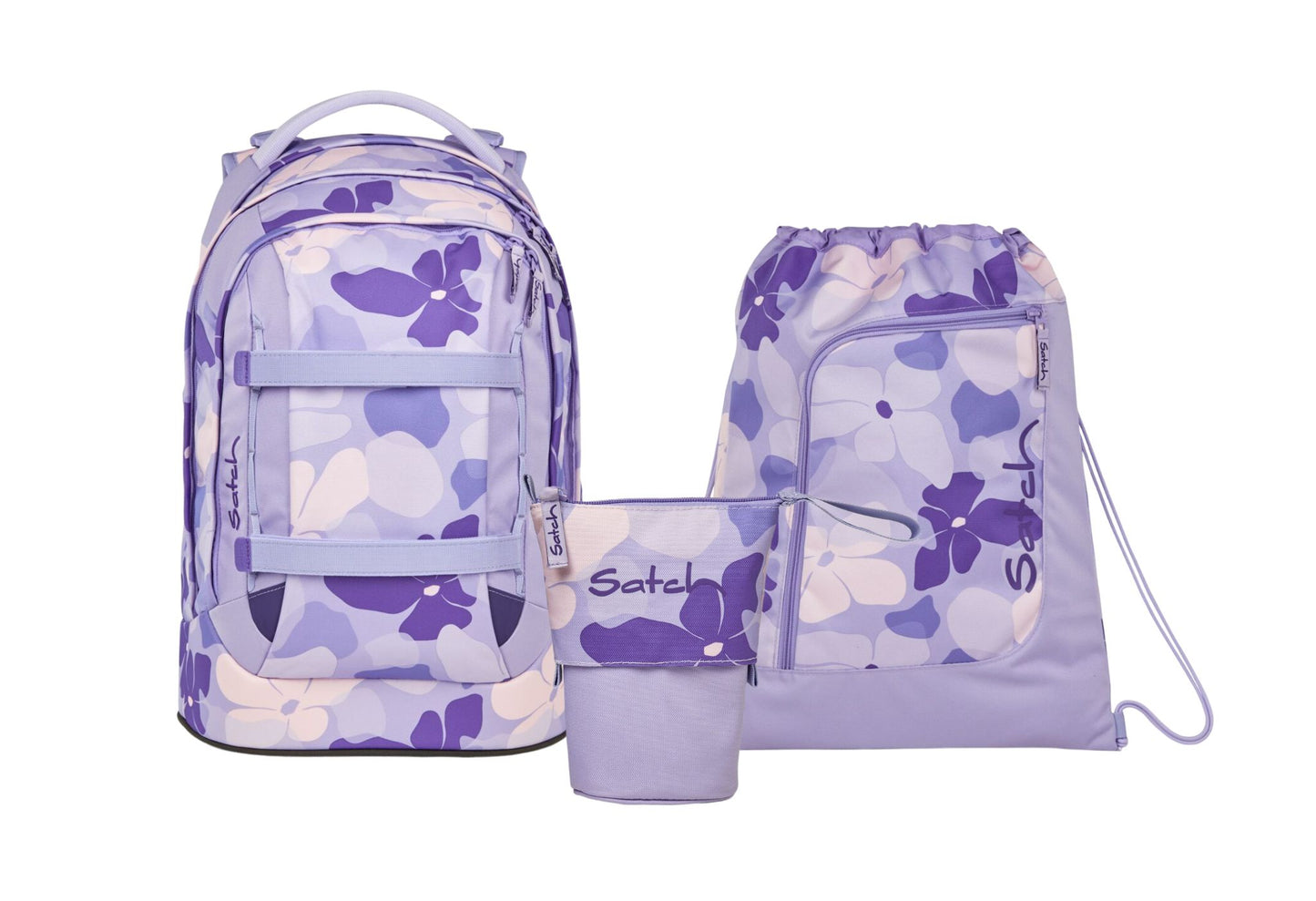 Schulrucksack-Set PACK Lilac Blossom 3-teilig