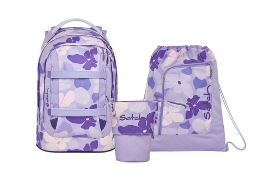 Schulrucksack-Set PACK Lilac Blossom 3-teilig
